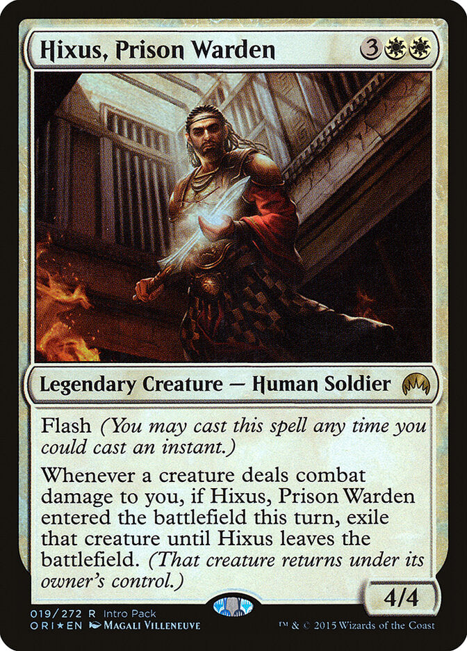 Hixus, o Carcereiro / Hixus, Prison Warden - Magic: The Gathering - MoxLand