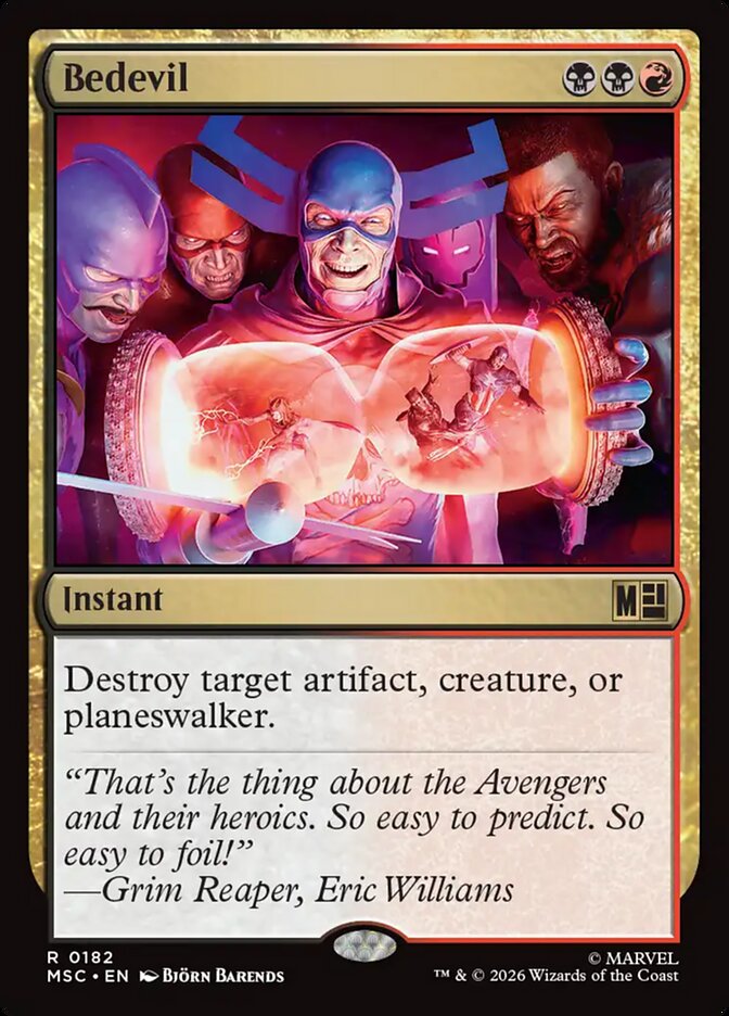 Atormentar / Bedevil - Magic: The Gathering - MoxLand