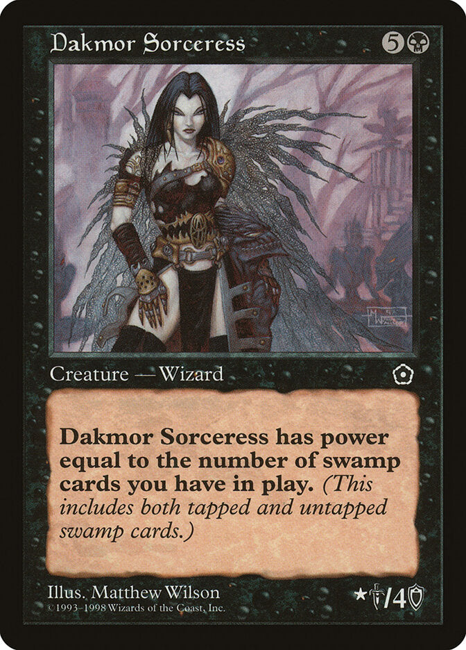 Dakmor Sorceress - Magic: The Gathering - MoxLand