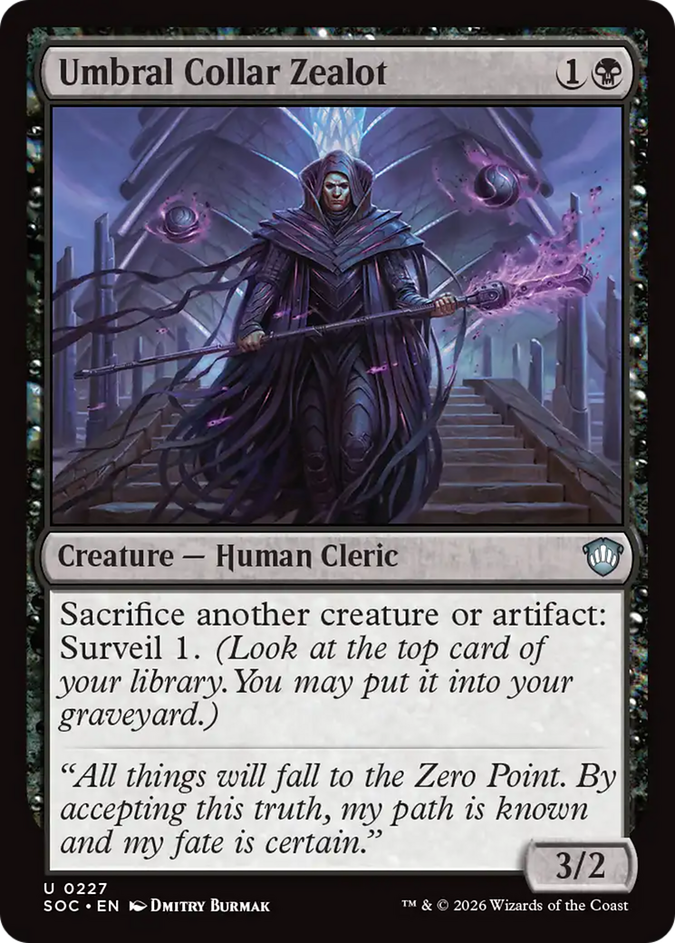 Umbral Collar Zealot / Umbral Collar Zealot - Magic: The Gathering - MoxLand