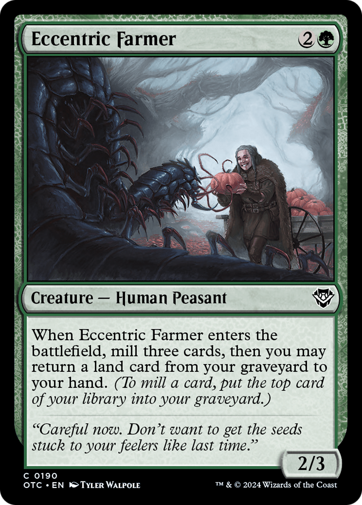 Fazendeira Excêntrica / Eccentric Farmer - Magic: The Gathering - MoxLand