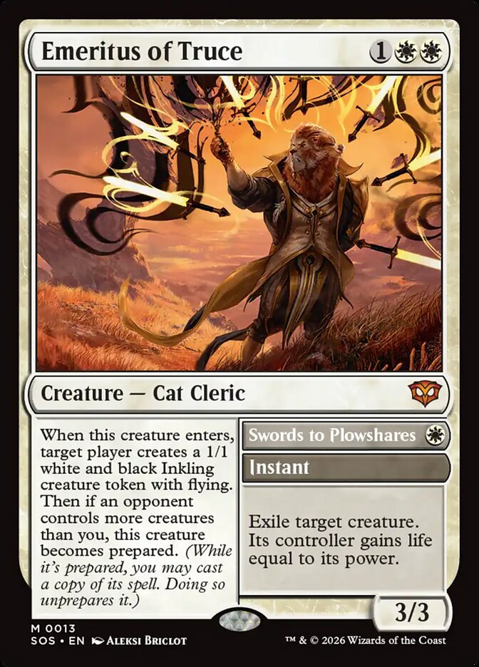 Emeritus of Truce - Magic: The Gathering - MoxLand