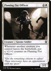 Oficial do Punho Flamejante / Flaming Fist Officer - Magic: The Gathering - MoxLand