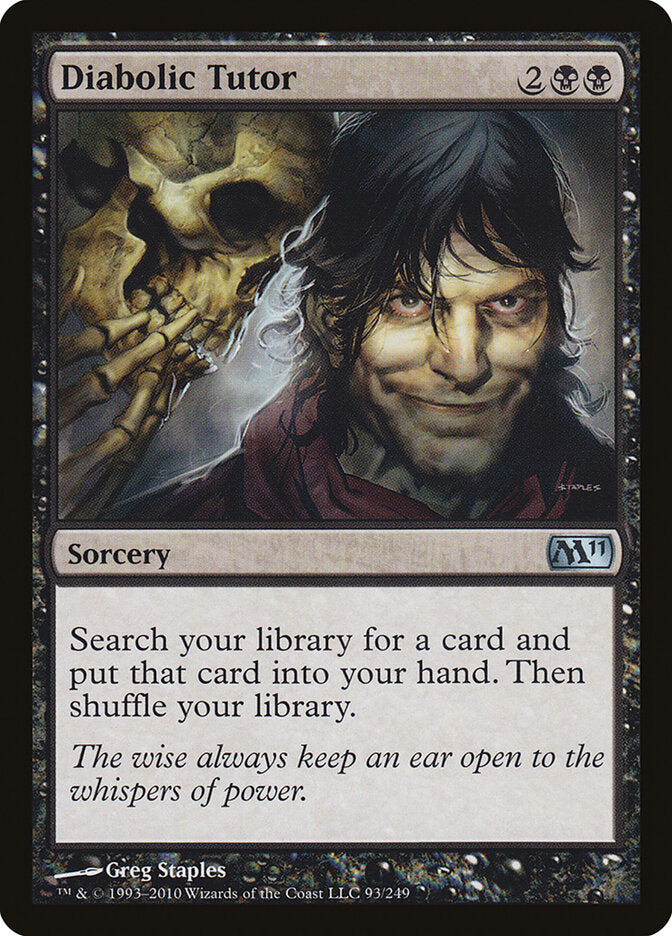 Tutor Diabólico / Diabolic Tutor - Magic: The Gathering - MoxLand