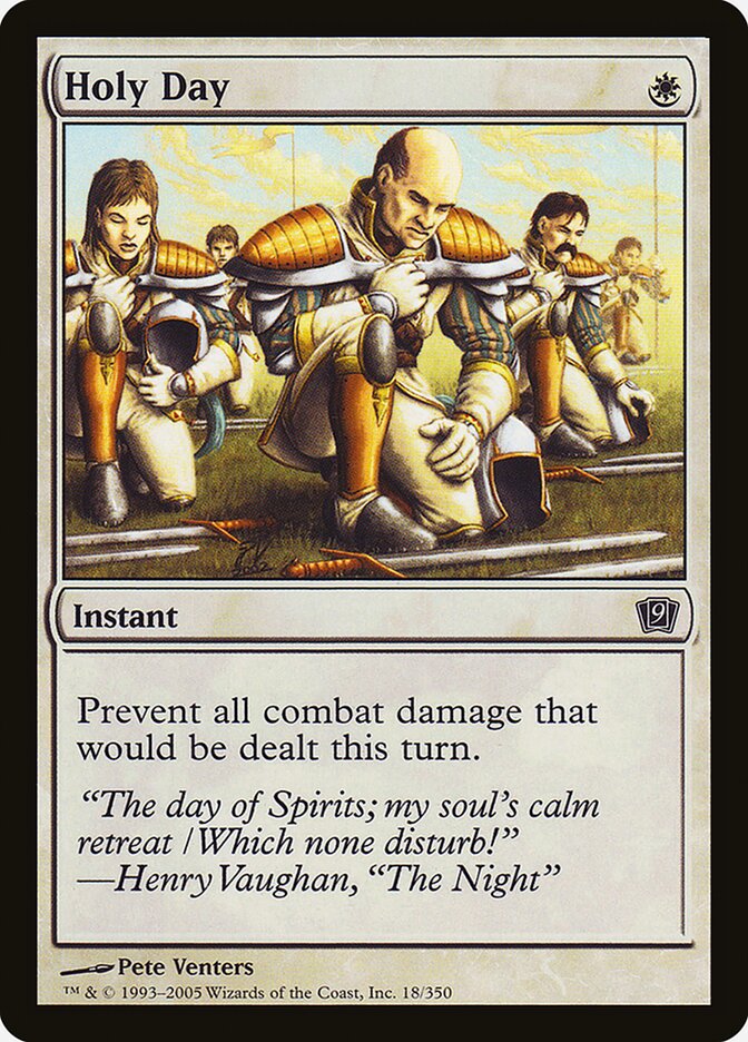 Dia Sagrado / Holy Day - Magic: The Gathering - MoxLand