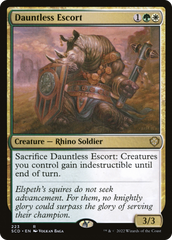 Acompanhante Destemido / Dauntless Escort - Magic: The Gathering - MoxLand
