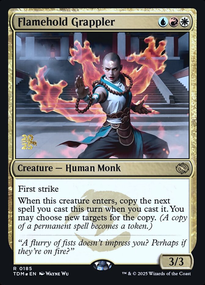 Flamehold Grappler - Magic: The Gathering - MoxLand