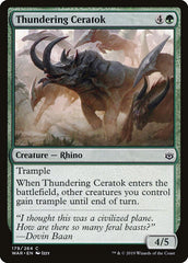 Ceratok Trovejante / Thundering Ceratok - Magic: The Gathering - MoxLand