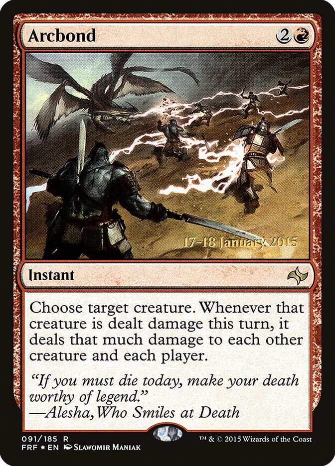Propagação Elétrica / Arcbond - Magic: The Gathering - MoxLand