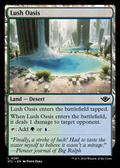 Oásis Vicejante / Lush Oasis - Magic: The Gathering - MoxLand