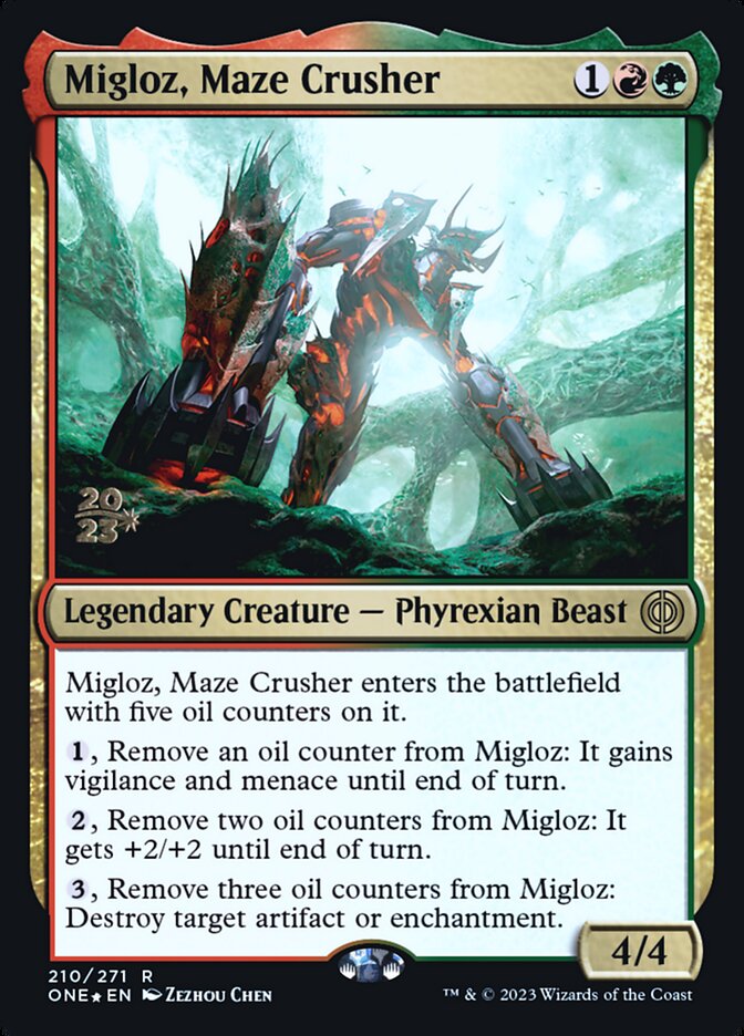 Migloz, Esmagador do Labirinto / Migloz, Maze Crusher - Magic: The Gathering - MoxLand