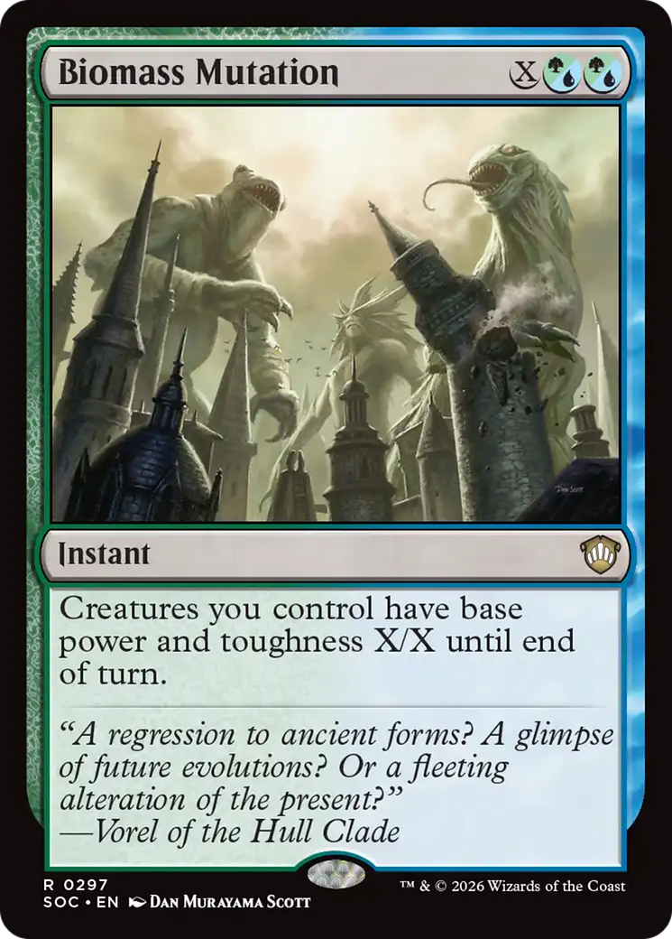 Mutação de Biomassa / Biomass Mutation - Magic: The Gathering - MoxLand