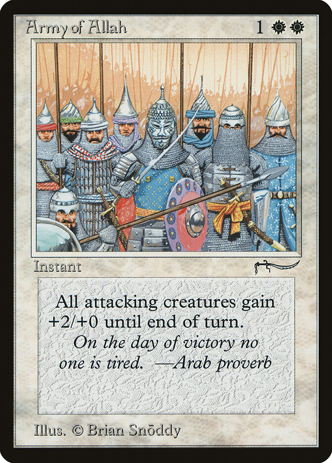 Army of Allah - Magic: The Gathering - MoxLand