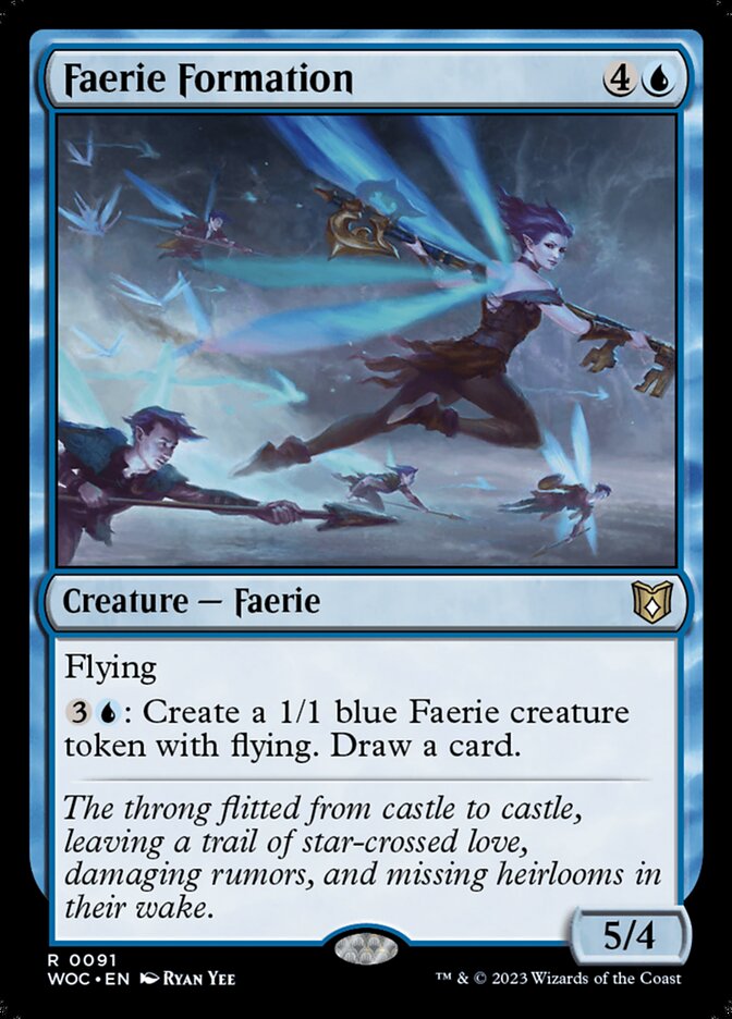Formação Feérica / Faerie Formation - Magic: The Gathering - MoxLand