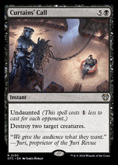 Cai o Pano / Curtains' Call - Magic: The Gathering - MoxLand