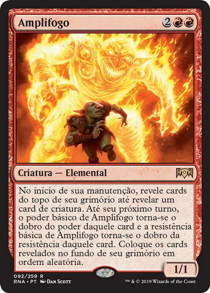 Amplifogo / Amplifire - Magic: The Gathering - MoxLand