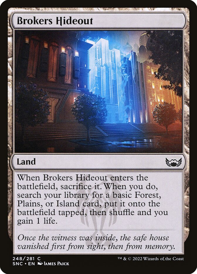 Esconderijo dos Mediadores / Brokers Hideout - Magic: The Gathering - MoxLand