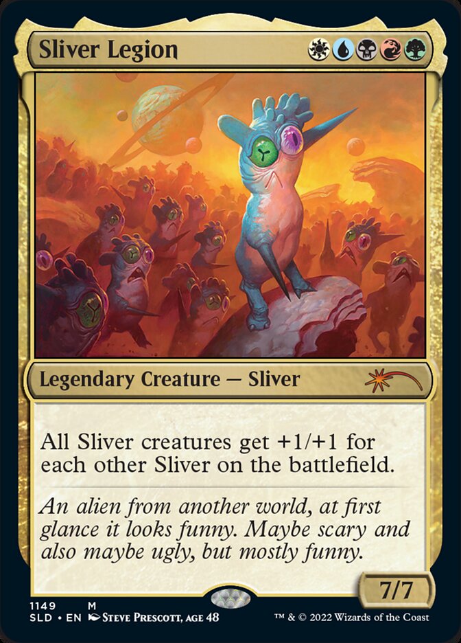 Legião de Fractius / Sliver Legion - Magic: The Gathering - MoxLand