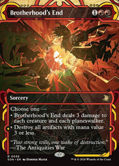 Fim da Fraternidade / Brotherhood's End - Magic: The Gathering - MoxLand