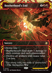 Fim da Fraternidade / Brotherhood's End - Magic: The Gathering - MoxLand