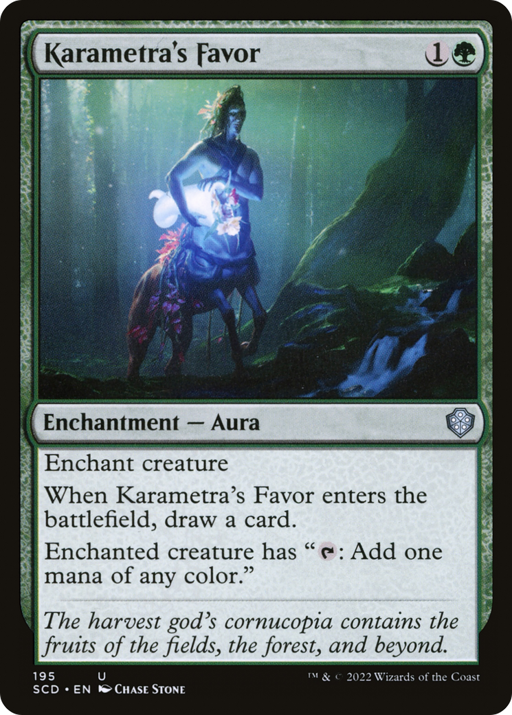 Proteção de Carametra / Karametra's Favor - Magic: The Gathering - MoxLand