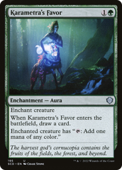 Proteção de Carametra / Karametra's Favor - Magic: The Gathering - MoxLand