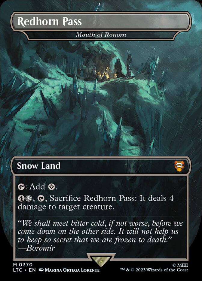 Passo do Chifre Vermelho / Redhorn Pass - Magic: The Gathering - MoxLand