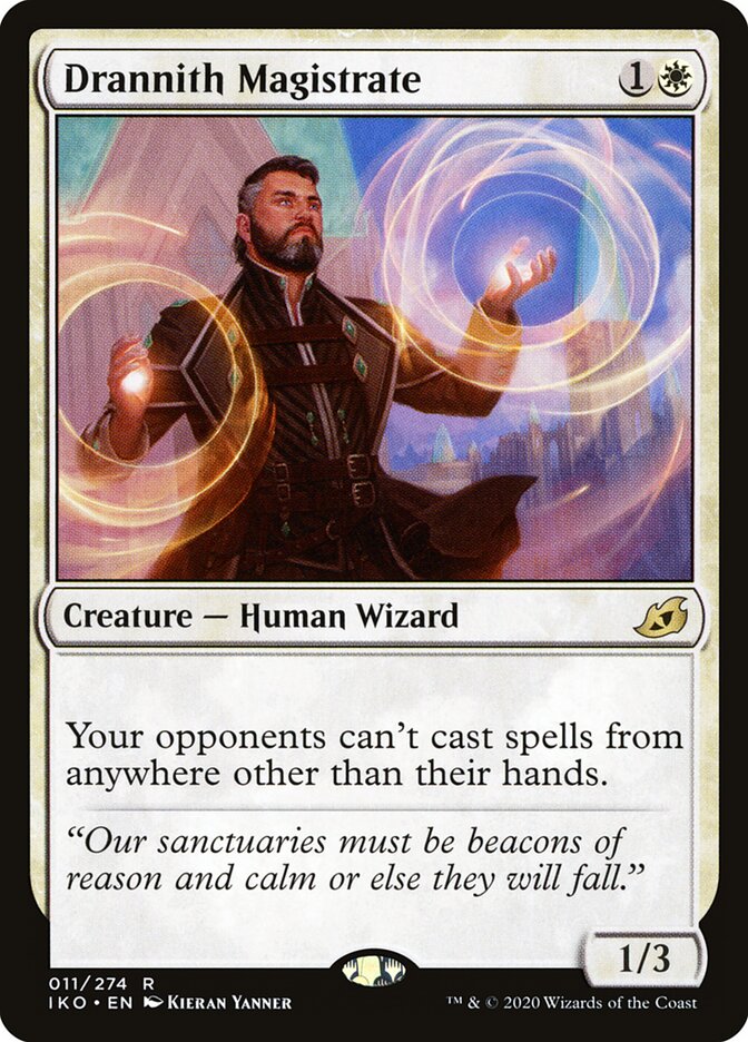 Magistrado de Drannith / Drannith Magistrate - Magic: The Gathering - MoxLand