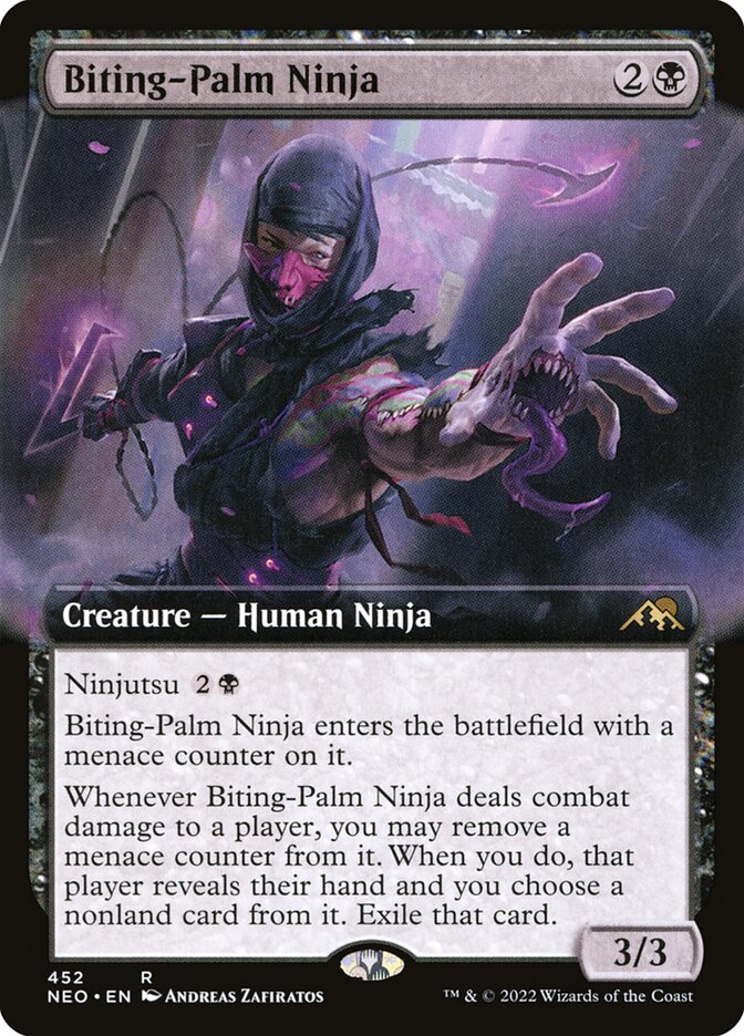 Ninja da Palma Mordedora / Biting-Palm Ninja - Magic: The Gathering - MoxLand