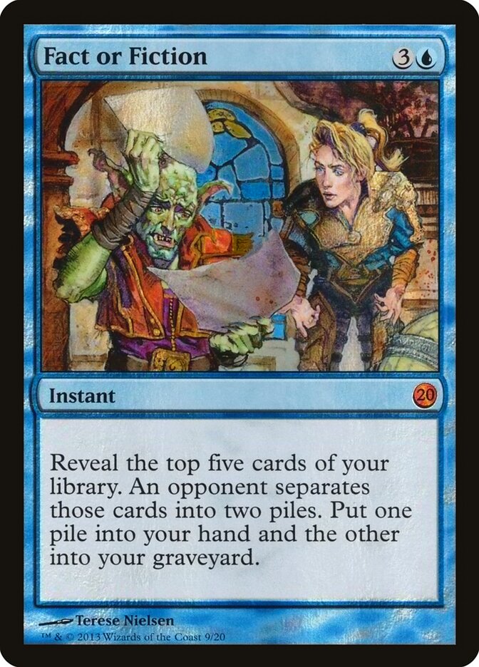 Fato ou Ficção / Fact or Fiction - Magic: The Gathering - MoxLand