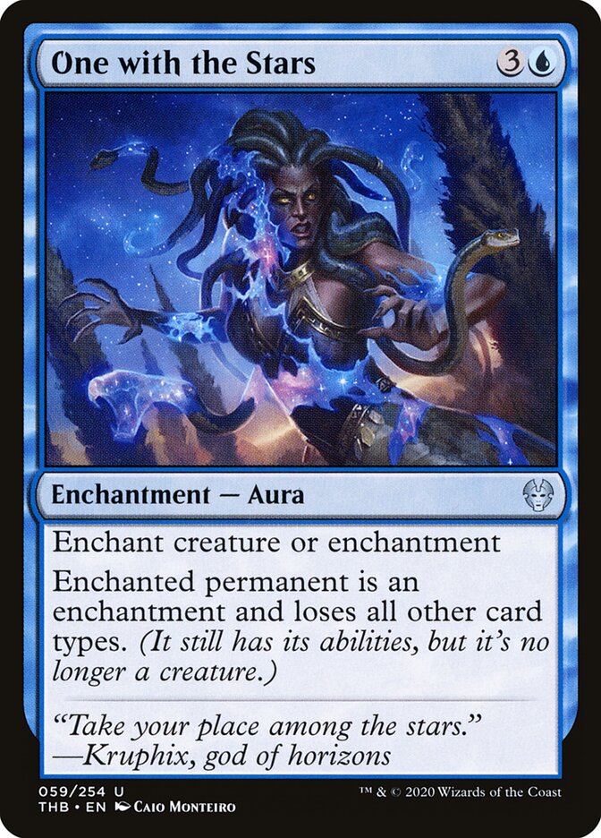 União às Estrelas / One with the Stars - Magic: The Gathering - MoxLand