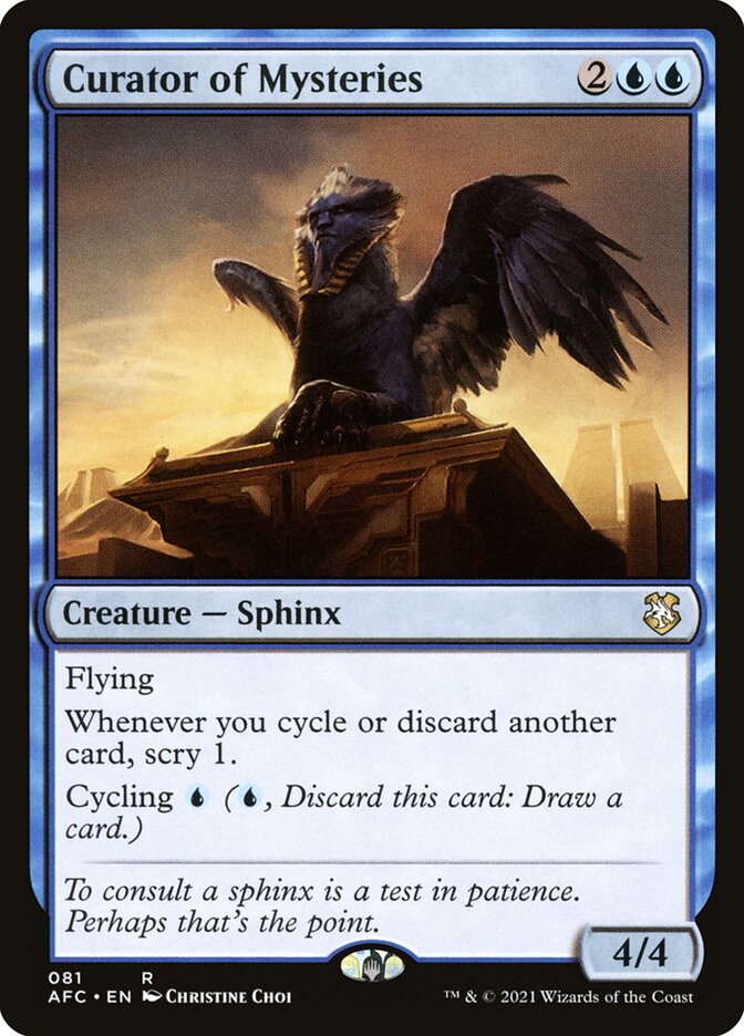 Curador de Mistérios / Curator of Mysteries - Magic: The Gathering - MoxLand
