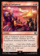 Luz do Julgamento / Light of Judgment - Magic: The Gathering - MoxLand
