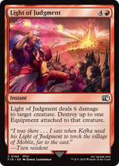 Luz do Julgamento / Light of Judgment - Magic: The Gathering - MoxLand