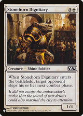 Dignitário Corno-de-pedra / Stonehorn Dignitary - Magic: The Gathering - MoxLand