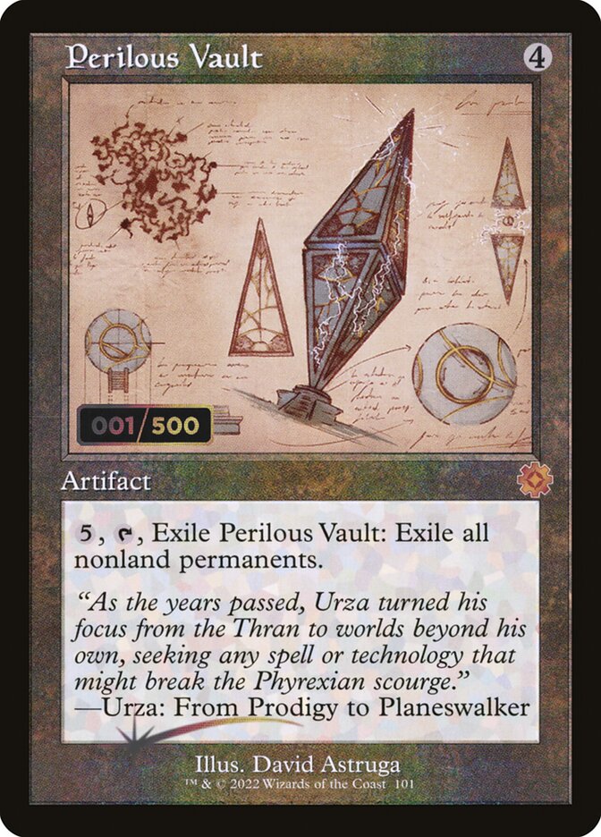 Câmara Perigosa / Perilous Vault - Magic: The Gathering - MoxLand