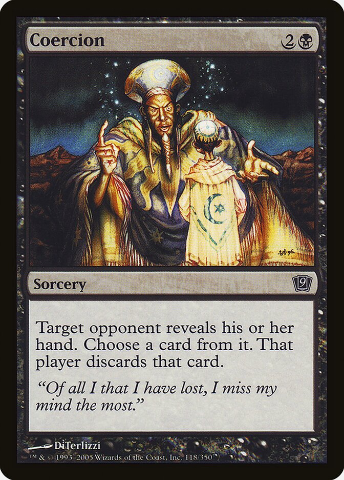 Coerção / Coercion - Magic: The Gathering - MoxLand