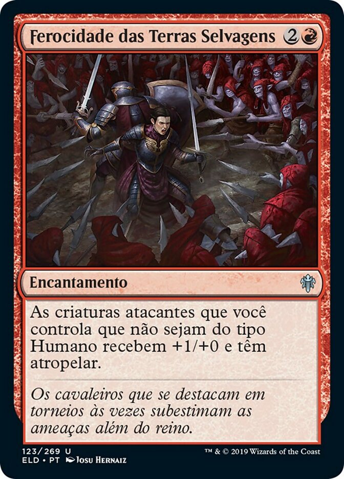 Ferocidade das Terras Selvagens / Ferocity of the Wilds - Magic: The Gathering - MoxLand