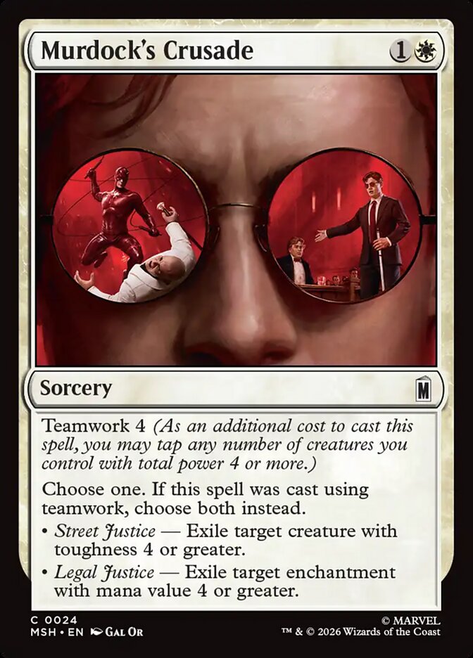 Murdock's Crusade - Magic: The Gathering - MoxLand