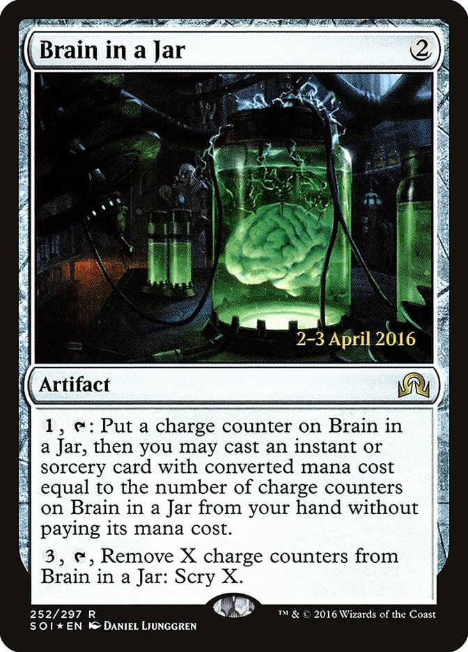 Cérebro no Jarro / Brain in a Jar - Magic: The Gathering - MoxLand