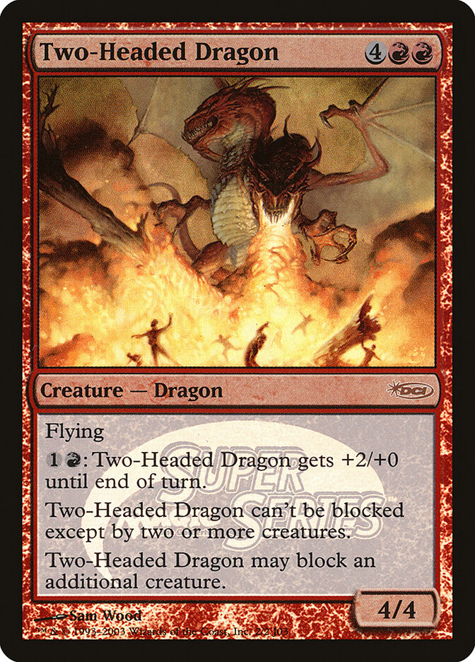 Dragão de Duas Cabeças / Two-Headed Dragon - Magic: The Gathering - MoxLand