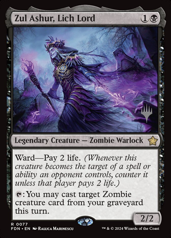 Zul Ashur, Lich Lord - Magic: The Gathering - MoxLand
