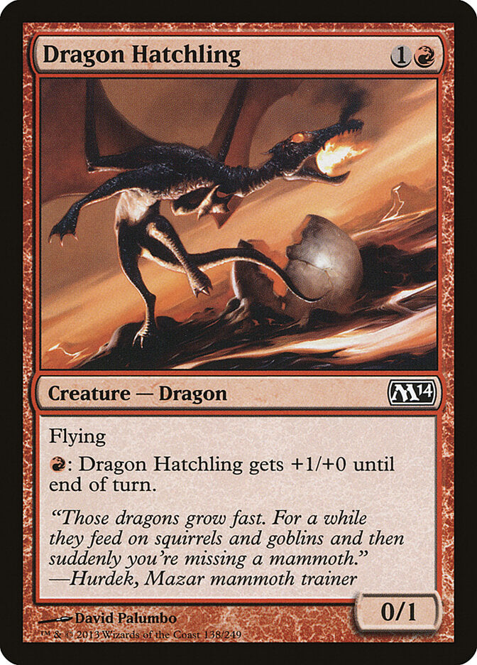 Cria de Dragão / Dragon Hatchling - Magic: The Gathering - MoxLand