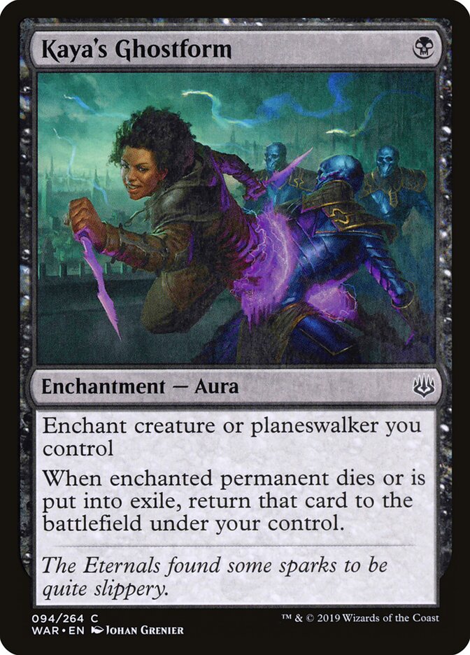 Fantasmorfia de Kaya / Kaya's Ghostform - Magic: The Gathering - MoxLand