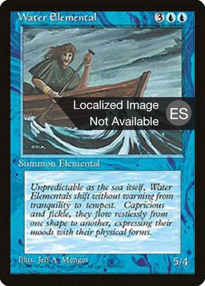 Elemental da Água / Water Elemental - Magic: The Gathering - MoxLand