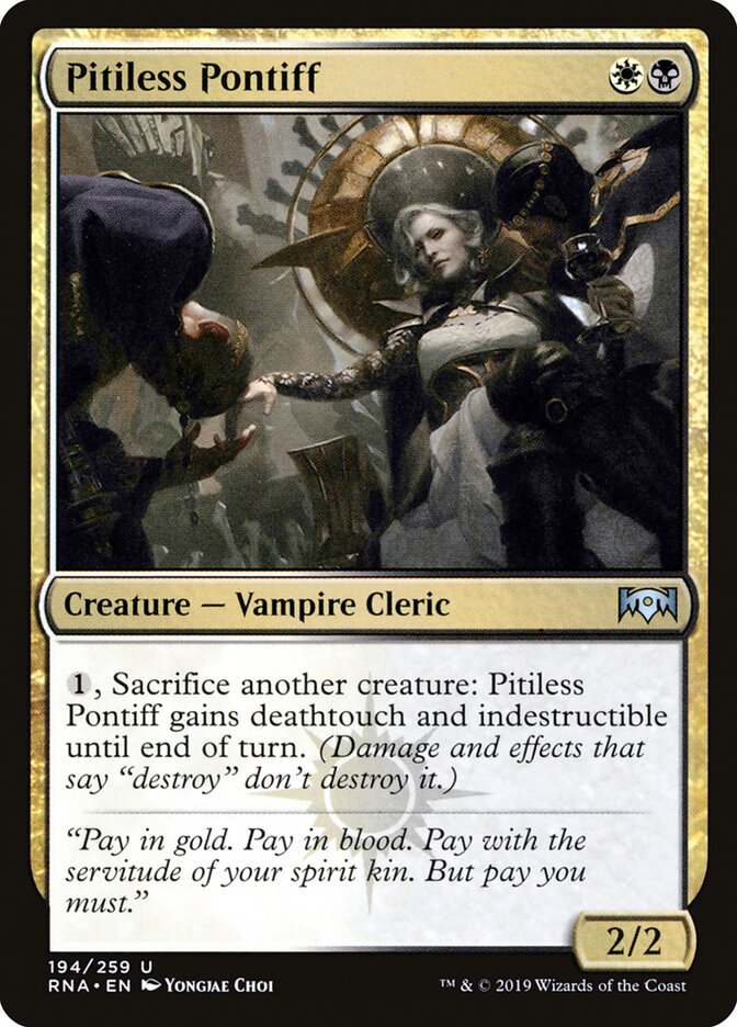 Pontífice Impiedosa / Pitiless Pontiff - Magic: The Gathering - MoxLand