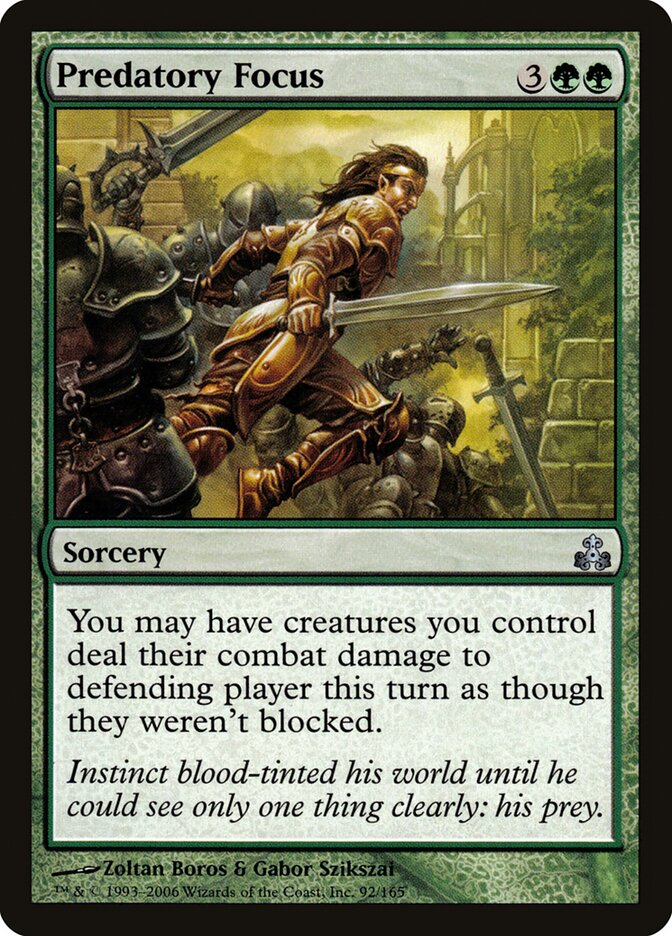 Foco Predatório / Predatory Focus - Magic: The Gathering - MoxLand