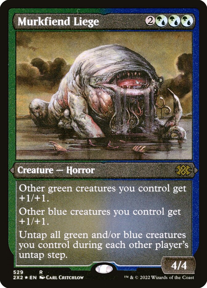 Soberano Demônio das Trevas / Murkfiend Liege - Magic: The Gathering - MoxLand