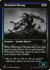 Multidão Abominável / Wretched Throng - Magic: The Gathering - MoxLand