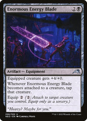 Lâmina de Energia Enorme / Enormous Energy Blade - Magic: The Gathering - MoxLand